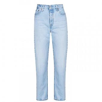 Levi's Damen 501 Straight Leg Ankle Grazer Jeans