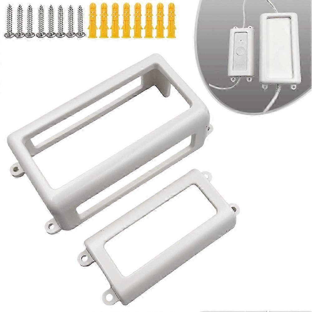 Fit compatible withGovee H705 / H706 Light Controller Bracket & Power Bracket Set, Power Adapter & Controller Box Mount Set