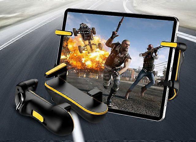 PUBG Trigger Controller compatible withIpad Tablet Capacitance L1R1 Fire Aim Button Triggers Gamepad Joystick compatible withIpad Tablet FPS Game