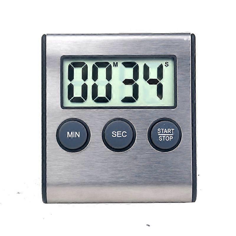 Kitchen Timer, Digital Kitchen Timer Magnetic Countdown Kitchen Timer With Loud Alarm Stainless Steel Timer For Kitchen Cooking, Baking