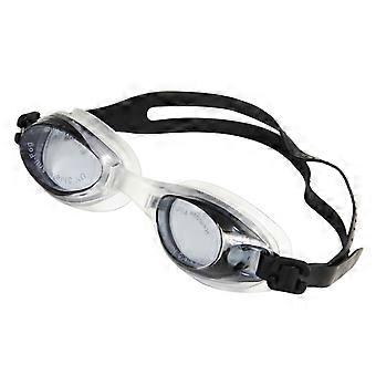 Schwimmbrille wasserabweisend einstellbar stoßfest UV-Schutz mit elastischem Band Schwimmbrille Brille mit hochklarer Linse für Kinder
