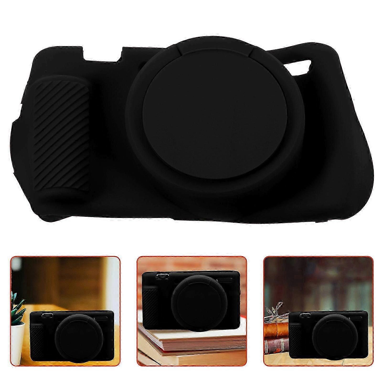 Black Silicone Camera Wrap Cover Camera Protector for