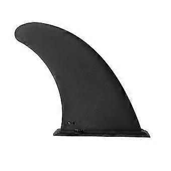 Framtida fenor fenor 9 tum centrum sup paddle board fenor skum surfbräda tillbehör softboard fin med fena nyckel och skruvar (1st, svart) Yaju