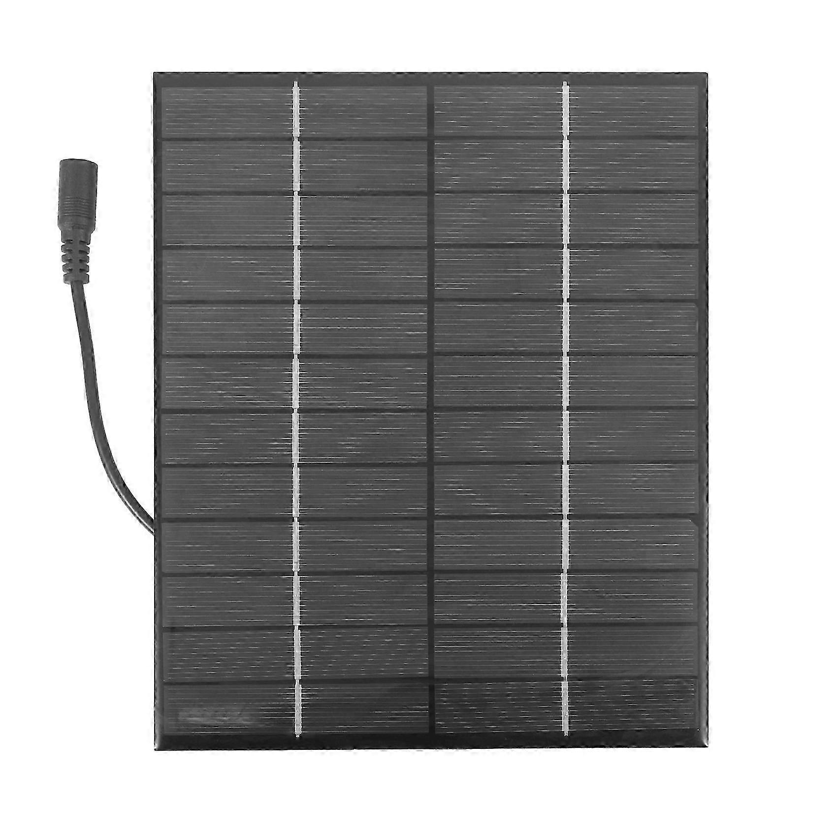 12V 5.2W Mini Polycrystalline Solar Panel | DIY Charger Module with DC Output