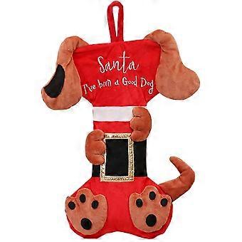 Christmas Hanging Candy Bag Christmas Sock Gift Bag Bone-shape Stocking Bag