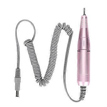 Cabo de substituição para máquina de polimento de unhas 12V, compatível com lixadeira elétrica de unhas de 35.000 rpm.