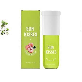 Almond Perfume Long Lasting Women's Fragrance 1 Fl Oz Travel Size Elegant Green Bottle Spray