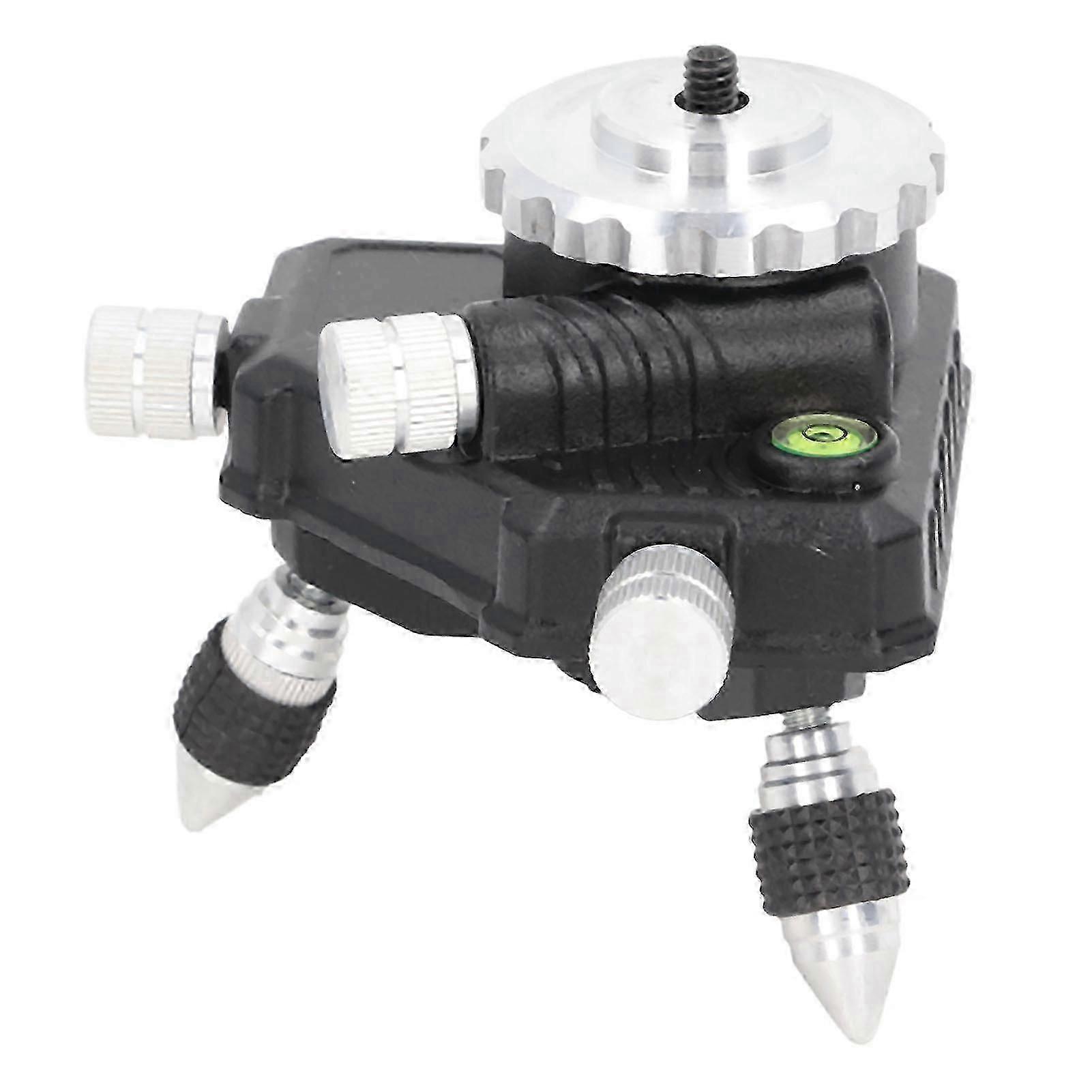 Laser Leveling Tripod Connector Accessory 360 Rotatable Level Adjustment Base Adapter