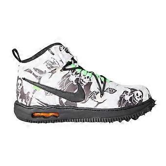 Nike Damen-Air Force 1 Schuhe aus Leder mit Grafikprint