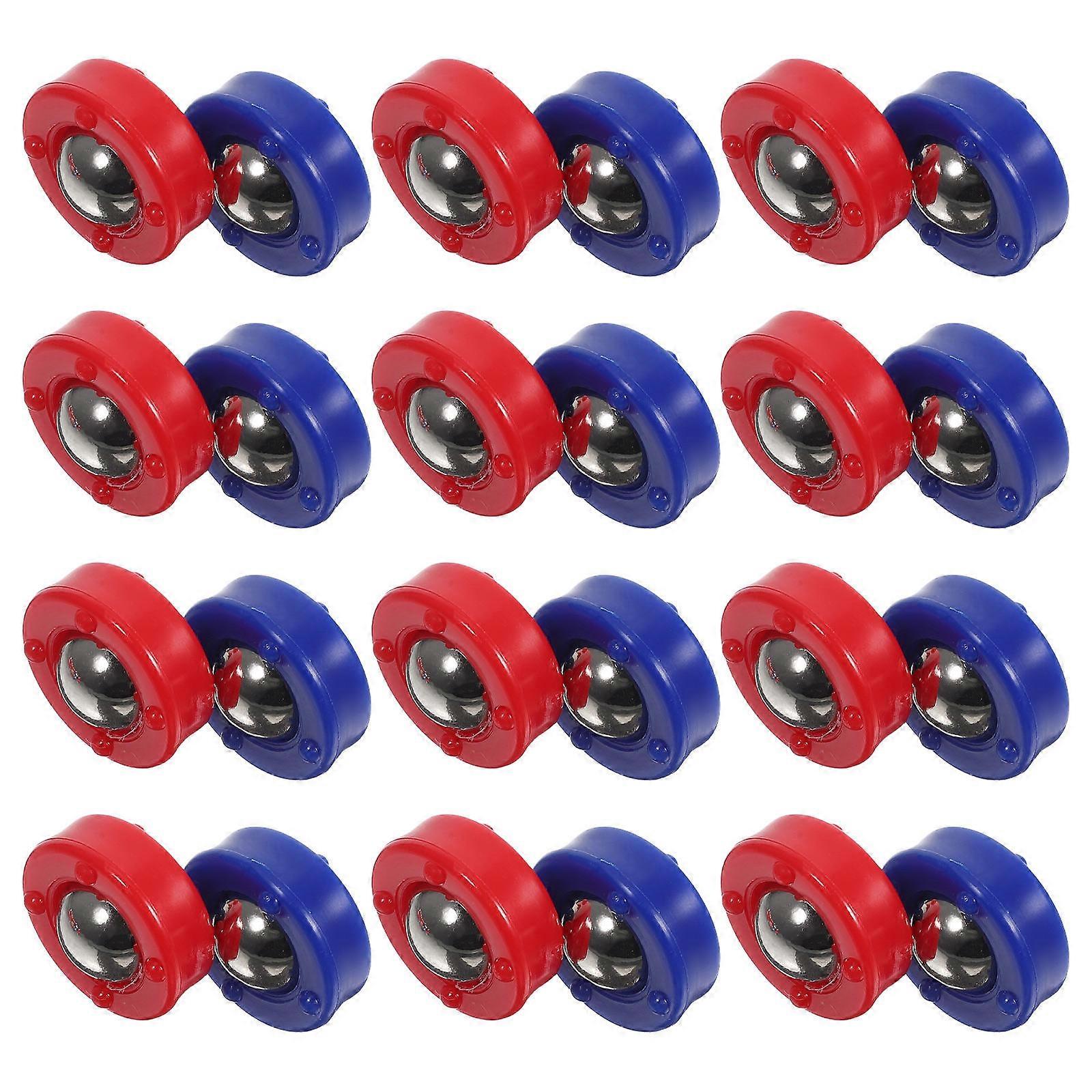 24pcs Mini Shuffleboard Tabletop Rollers Balls Shuffleboard Curling Replacement Accessories