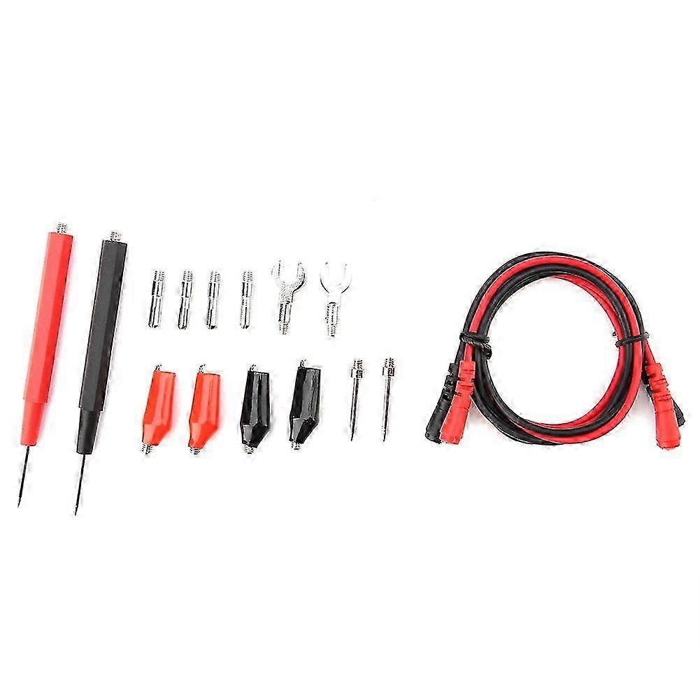 P1500 Electronic Digital Multimeter Test Leads with Alligator Clips and Replaceable Probe Tips