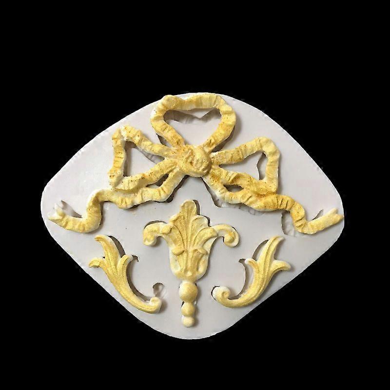 Bow flower-shaped cake mold - 1PC