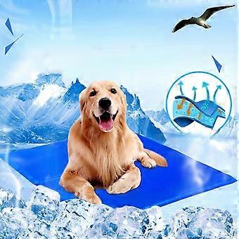 Cooling Mat for Dogs and Cats, 90 x 60cm Cooling Mat Stays Cool Longer, Longer Lasting Freshness, Scratch Resistant