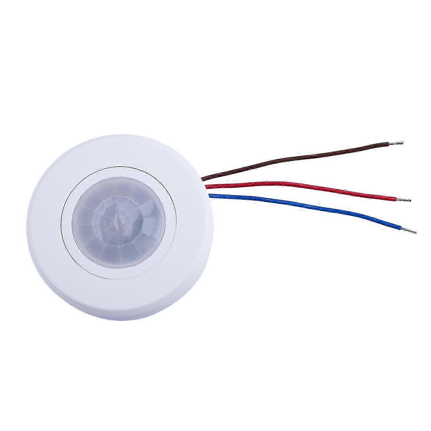 110-220V Ceiling PIR Motion Sensor Light Switch 200W Ultra Slim Infrared Induction Adjust Time Delay Light Switch