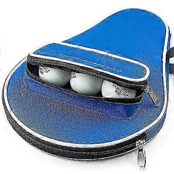 Racket carry bag with ball storage pocket table tennis racket case cover waterproof inner liner protection
