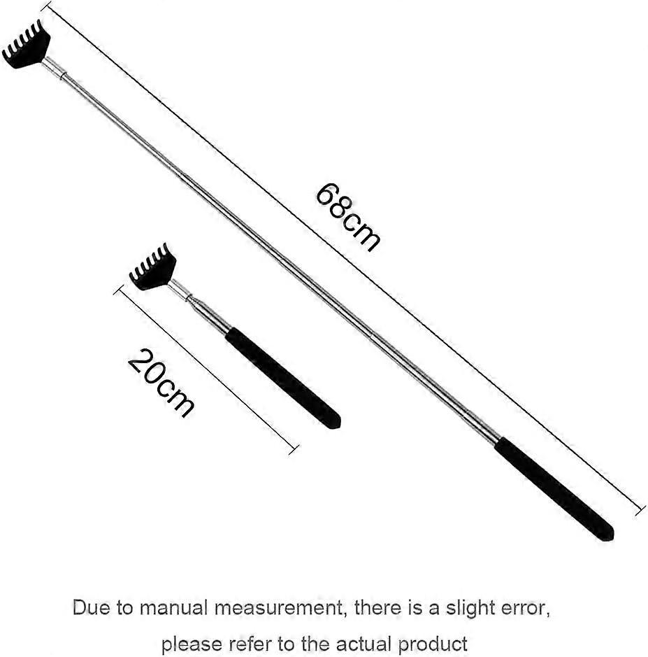 Back Scratcher with Rubberized Handle (2-Pack)