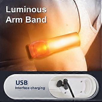 Led Armband Rechargeable, High Visibility Reflective Running Gear, Running Lights For Runners, Light Up Armbands For Night Cycli