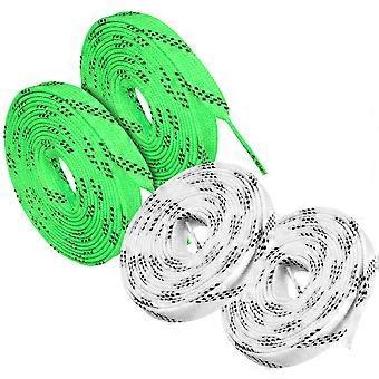 Hockey Skates Shoelaces for Professional Wear Resistant Use 2Pairs