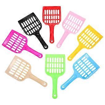 Plastic Cat Litter Scooper for Cleaning Use 8Pcs with Long Handle