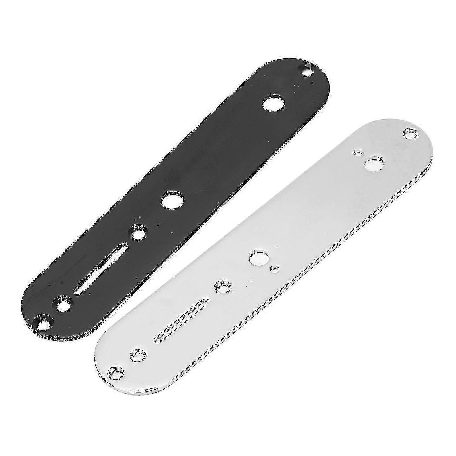 2Pcs TL Guitar Metal Control Panel