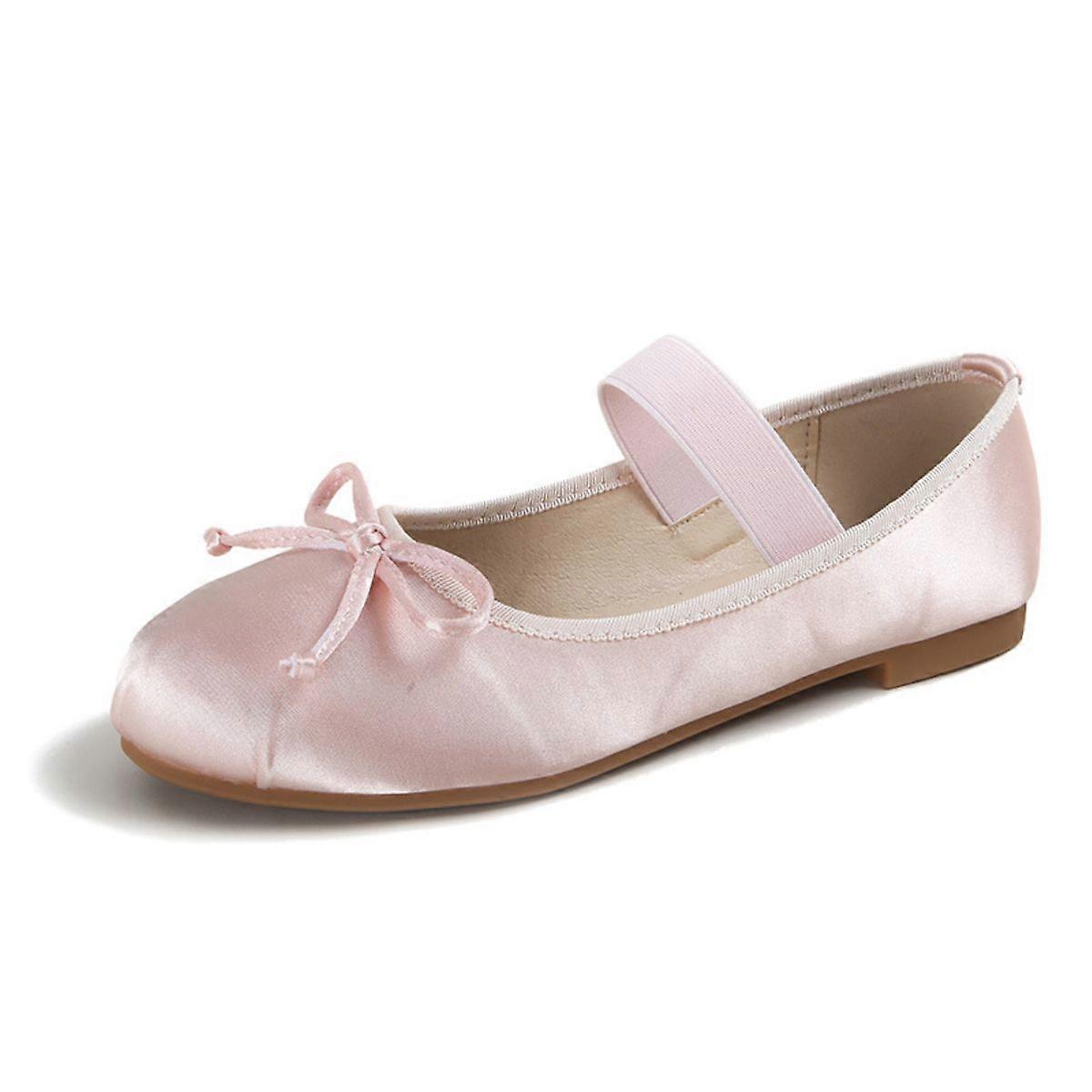 Ballet Flats with Bow - Elegant & Versatile Design