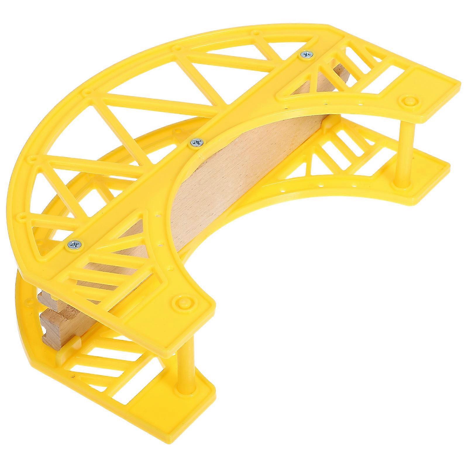 Educational Toy Train Track Bridge for Creativity and Learning 2Pcs