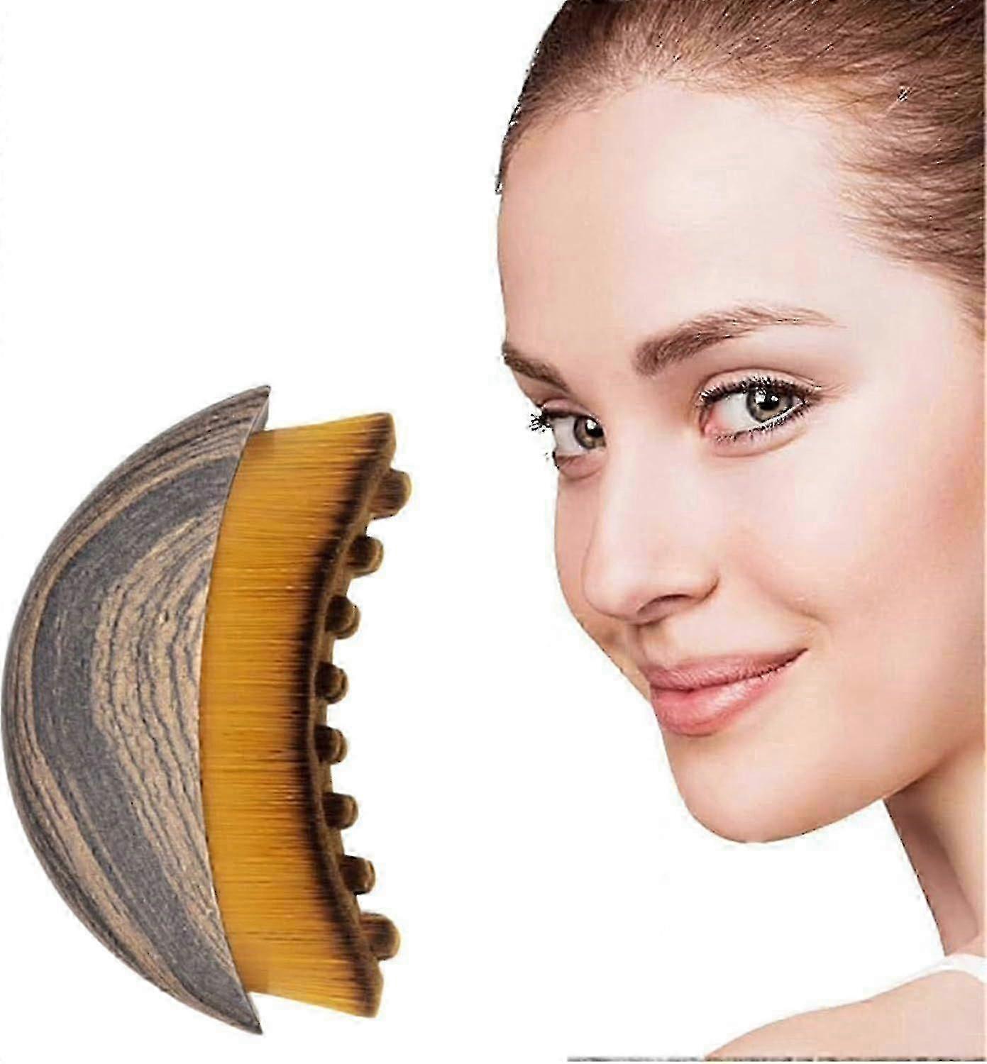 Compact Lymphatic Neck Face Brush