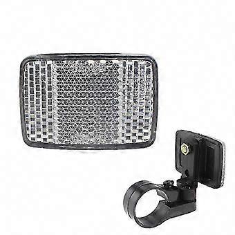 Front and Rear Night Warning Plastic Bicycle Reflector Taillight Compatible with Mountain Bikes