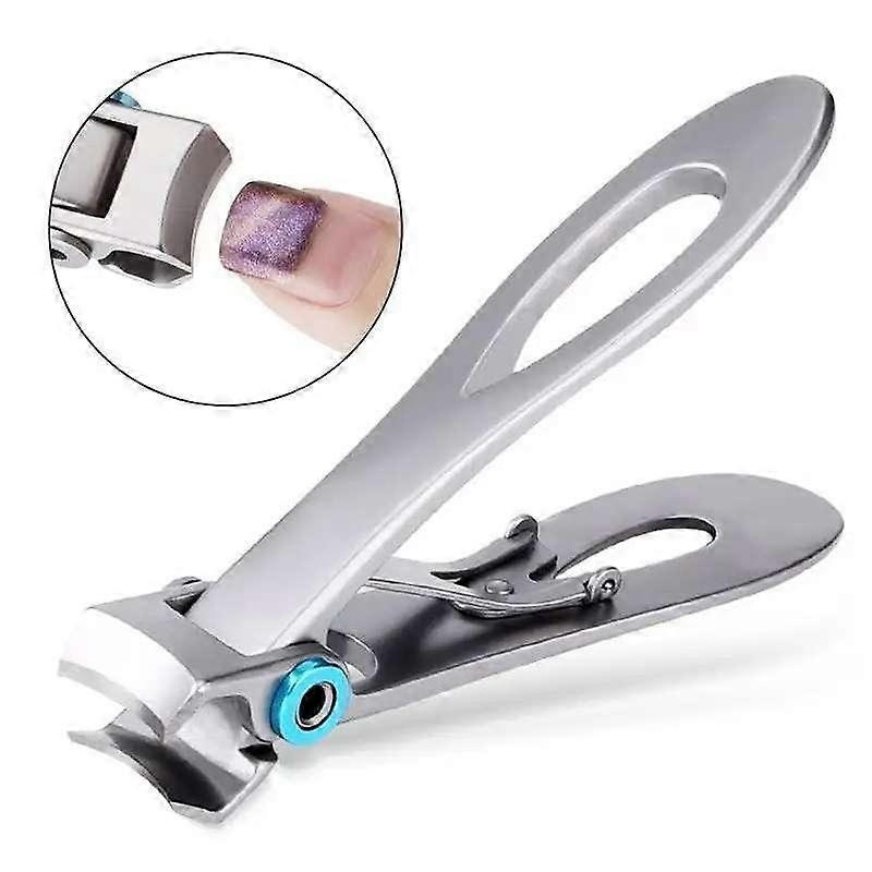 Silver Nail Scissors for Thick Nails - Easy Trimming Tool.C2