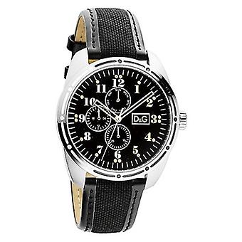D&g Bariloche Quartz Analog Man Watch with Cowskin Bracelet DW0640