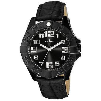 Strahlende neue wild Quarz Analog Man Uhr mit RA139602 Kuhfell Armband