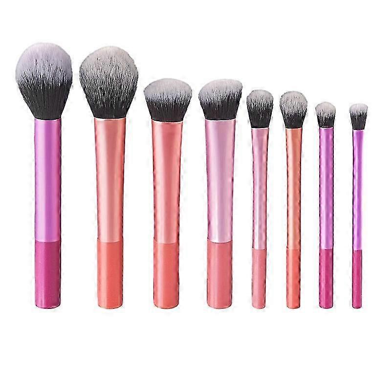 8-Piece Vegan-Friendly Makeup Brush Set
