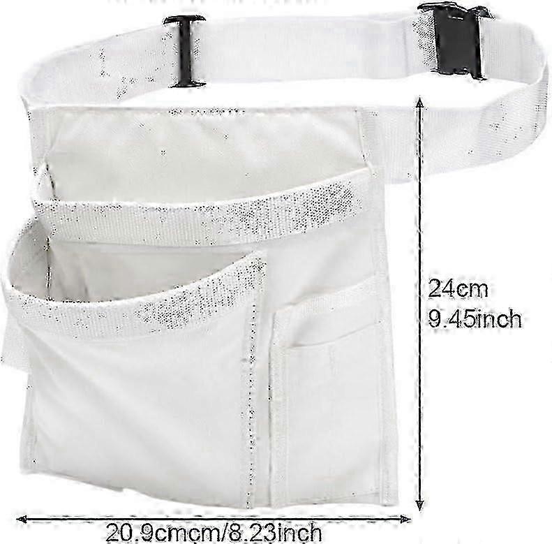 Adjustable Tool Belt with MultiPocket Pouch compatible Carpenter Electrician DIY Lightweight Durable