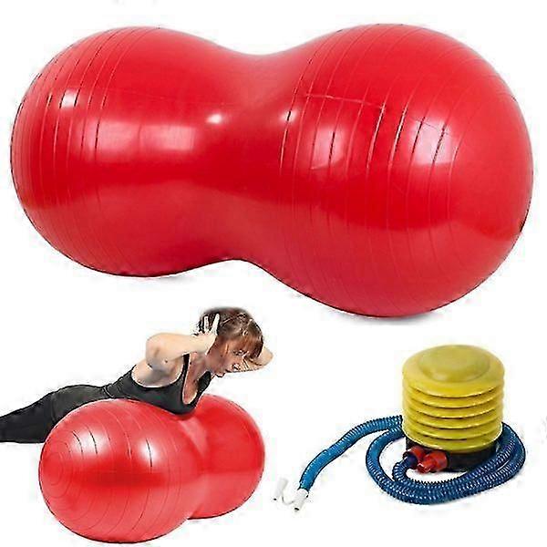 Exercise Ball / Pilates Ball with Pump - Peanut Green,26S