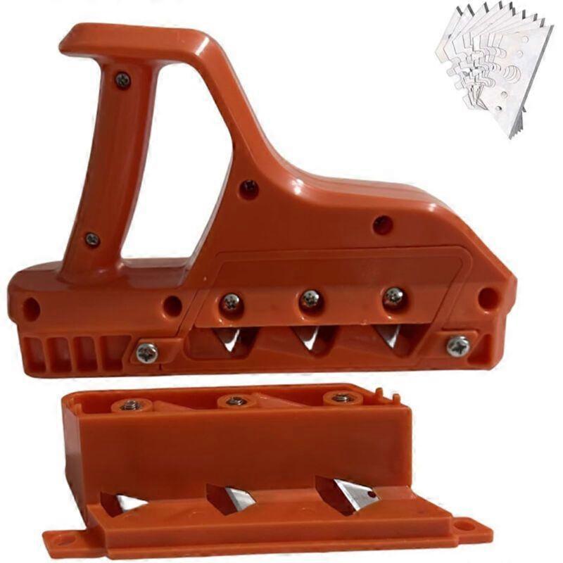 Plasterboard chamfering plane, hand plane for plasterboard, plasterboard chamfering plane