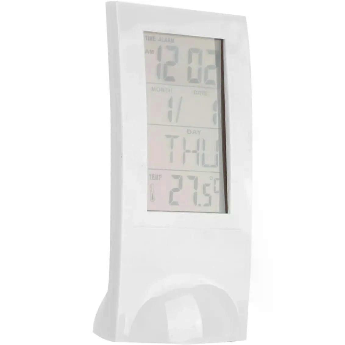 Alarm Clock Temperature Gauge Calendar Digital Electronic Clock