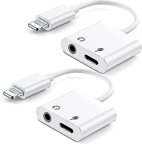 Headphone Adapter For Iphone Lightning To 3.5mm Aux Audio