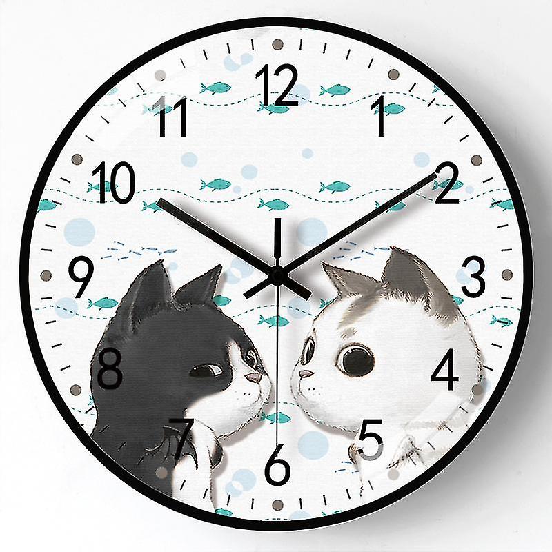 [8 "20cm] Clock Simple Silent Silent Quartz Clock