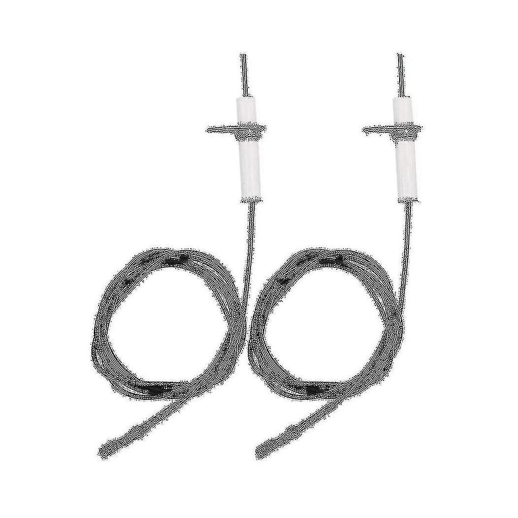 2pc 38inch Ignitor Wire & Ceramic Electrode Assembly,ignition Electrode Can Diy Bending For Ceramic