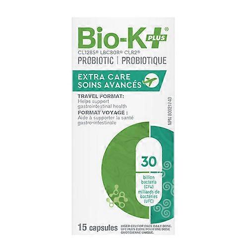 Bio-kPlus Probiotic Daily Extra Care, 15 Caps (Pack of 2)