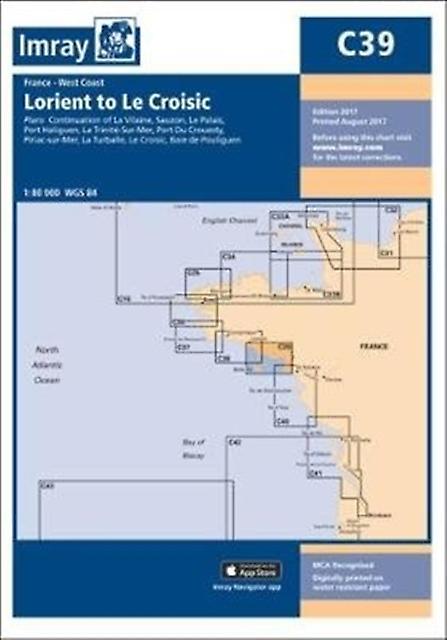 Imray Chart C39 by Imray Paperback Book