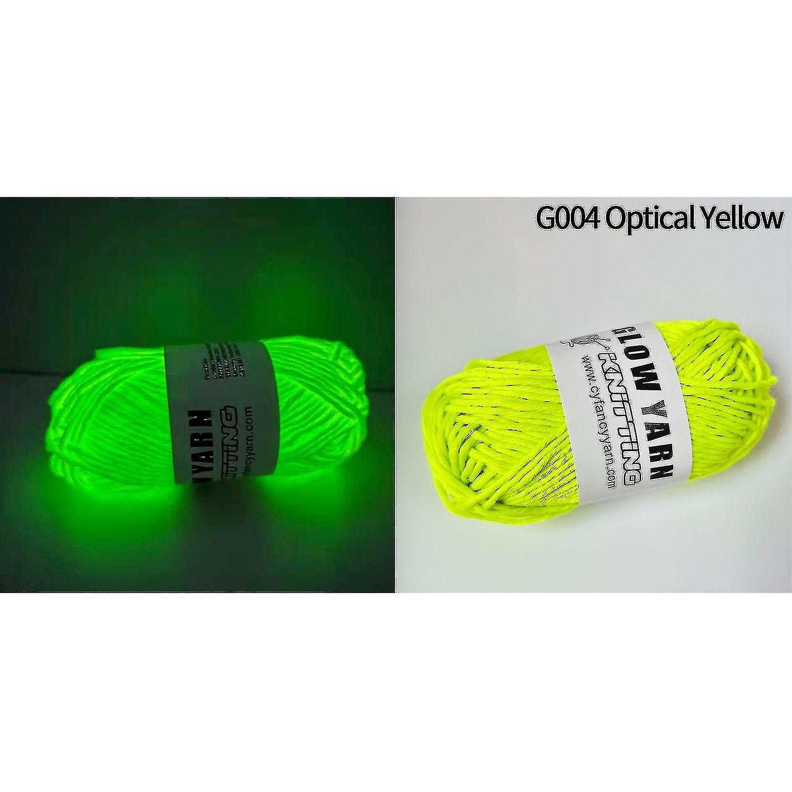 Luminous Wool Diy Hand Knitted Luminous Yarn Diy Weave Glow In The Dark