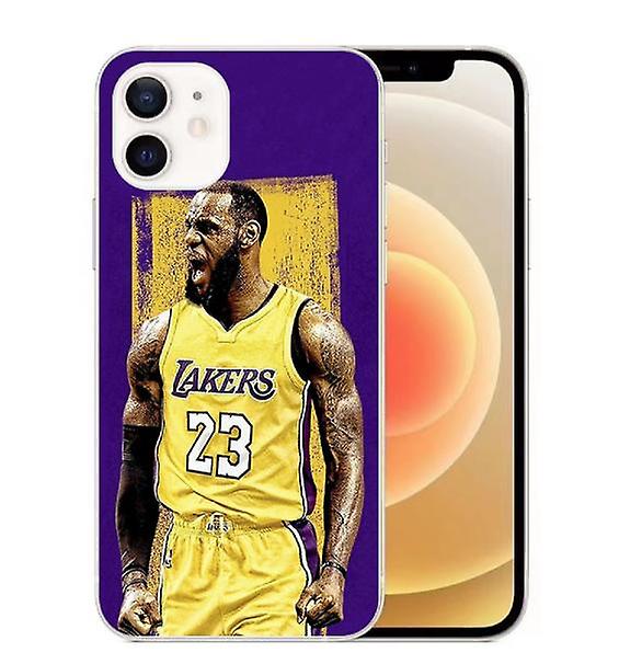 Iphone 12 13 14 Mini Pro Max Plus Phone Case, Ins New Design Basketball Star James Iphone Case