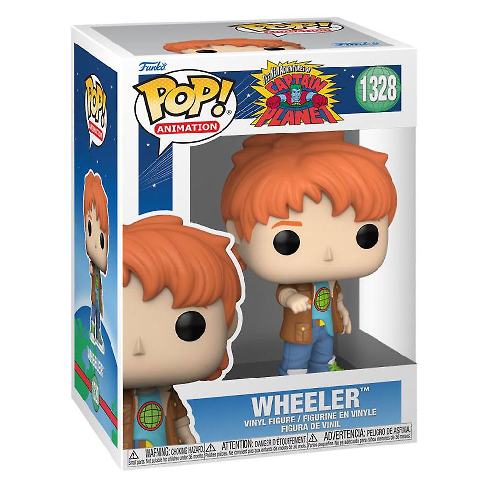 Funko Pop Animation the Adventures Of Captain Planet Wheeler Vinyl Figure