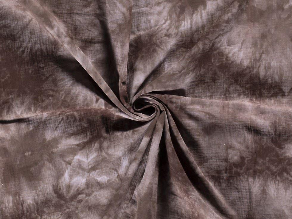 Minerva Cotton Double Gauze Fabric Taupe - per metre