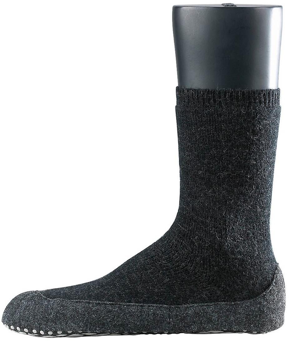 Falke Cosyshoe Midcalf Socks - Anthracite Grey