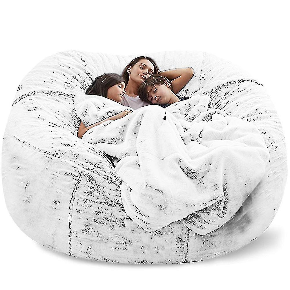 Lazy Sofa Bean Bag Faux Fur Bean Bag Bean Sofa