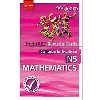 National 5 -matematiikan kertauskortit - Bright Red Publishing