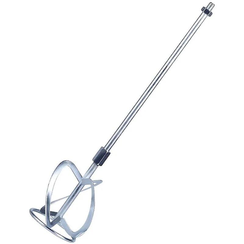Paint and mud mixing paddle for drilling mixer concrete mixer mortar mixer, silver~25555