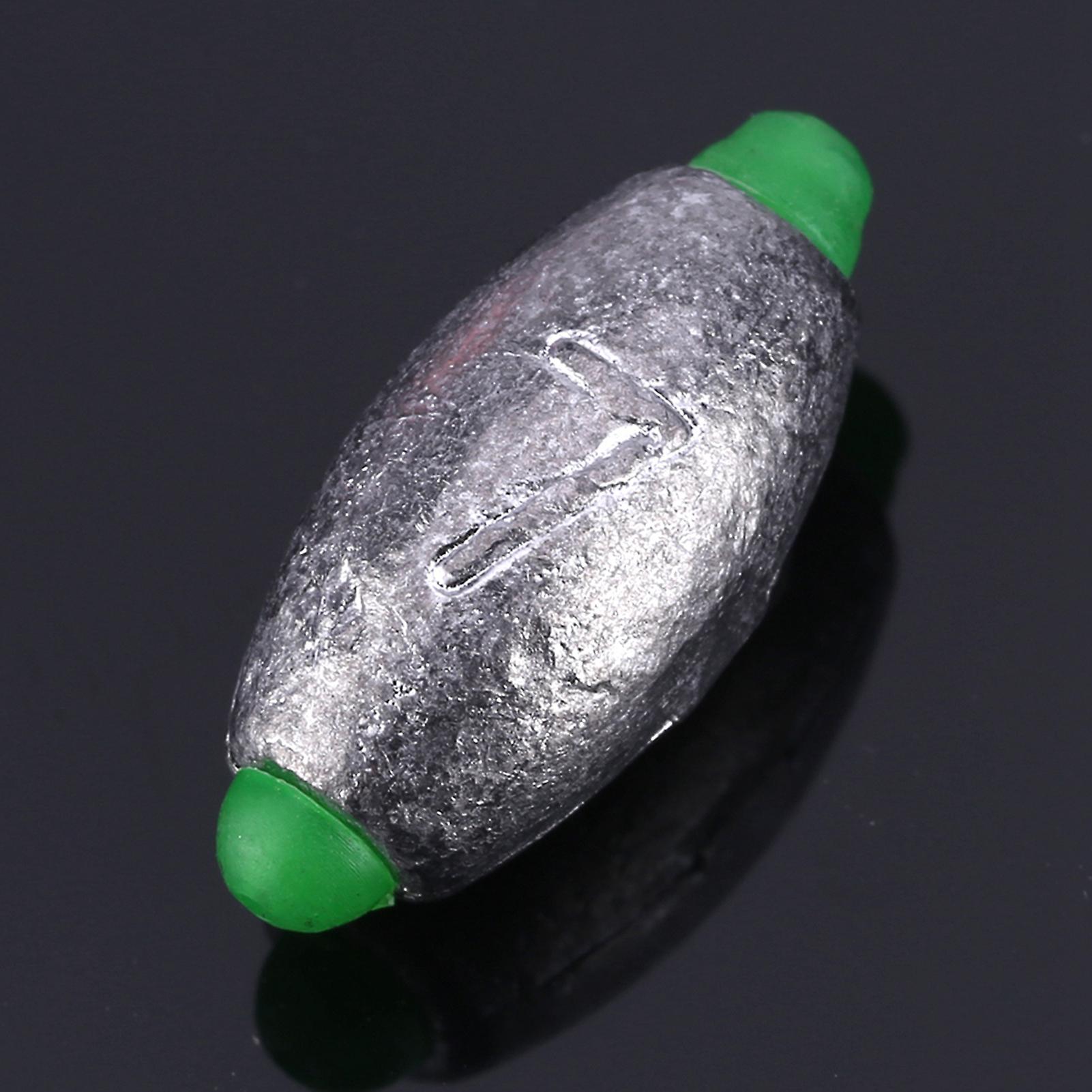 10pcs 5 Sizes Removable Split Shot Fishing Tools Weights Fishing Sinker Tackle Kits